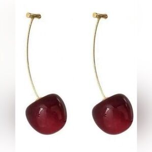 Red Cherry Earrings